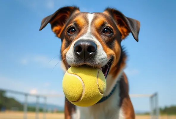 dog playing flyball